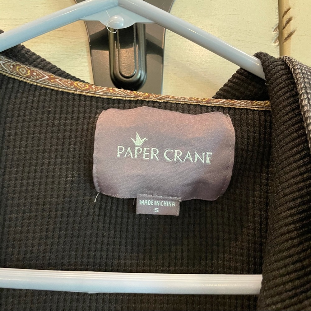 Paper Crane Jacket Size Small - image 4